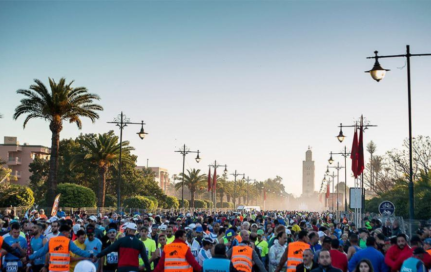 Séance de récupération sportive après entraînement