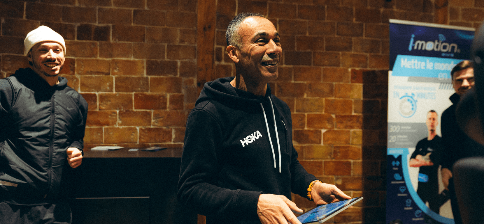 Le gérant du centre, préparateur physique et marathonien à Valence