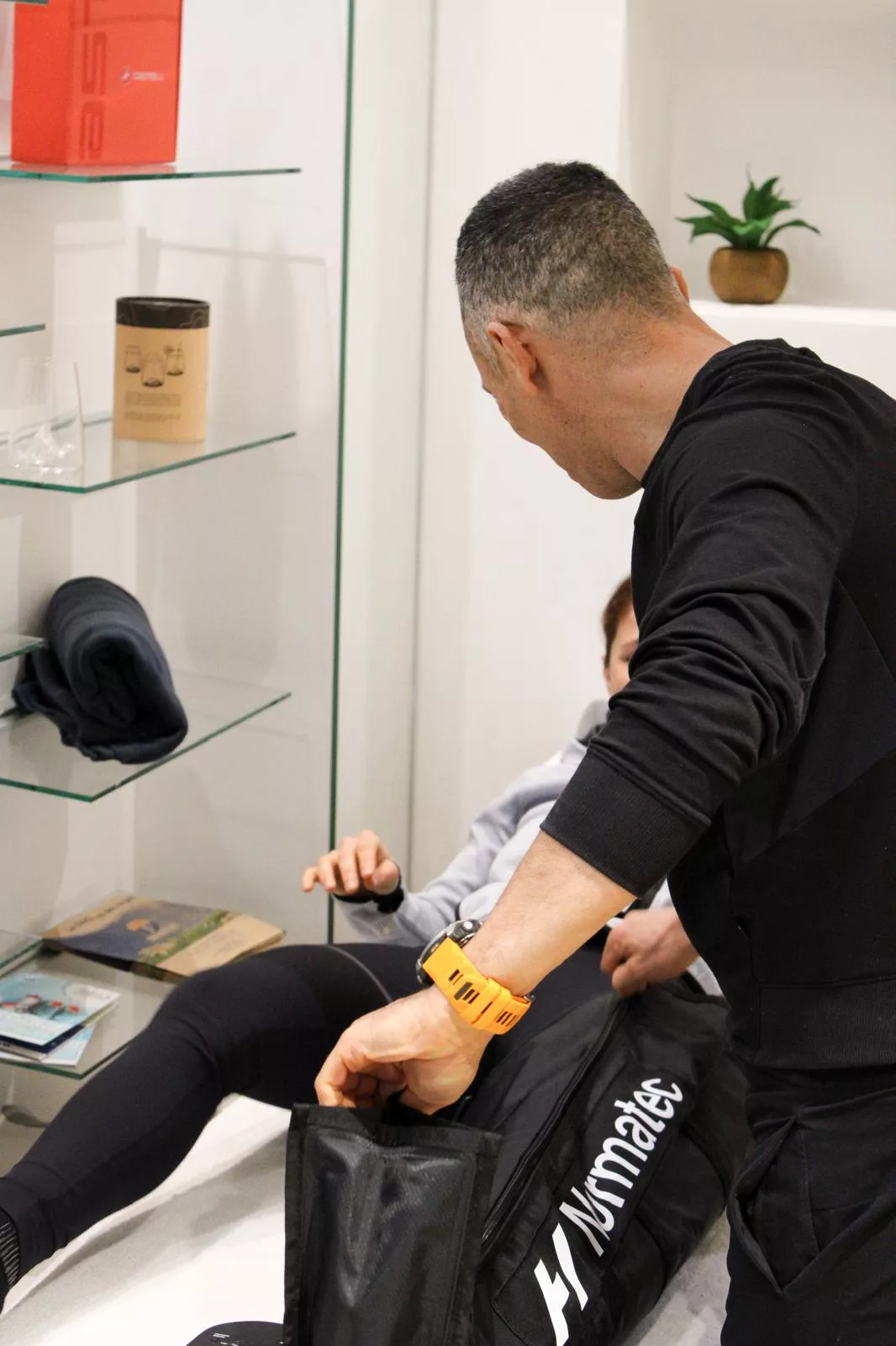 Pressothérapie dans une démarche régulière à Valence