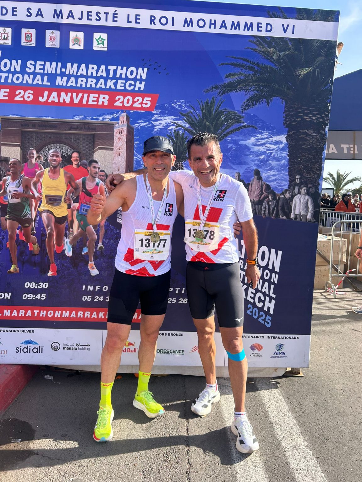 finisher marathon marrekech 2025