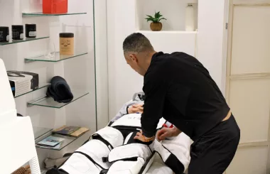 massage drainant pulsothérapie Stendo